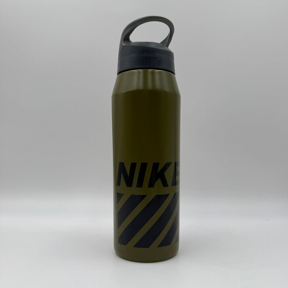 Nike SS Hypercharge Chug Olive Green Bottle 32oz